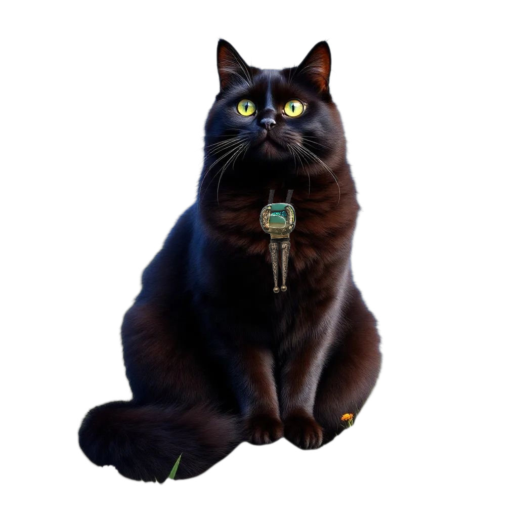 Magnetic Pet Bolo Dichroic | Lightweight Magnetic Pet Bolo Tie | Brown Genuine Leather Bolo - Neck Size (XL)